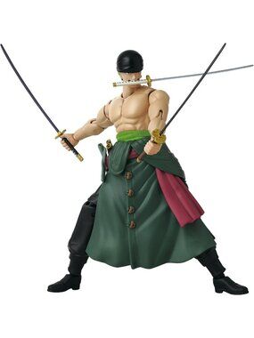 Roronoa Zoro Action Figure - One Piece Anime Hero, Three Sword Style Collectible